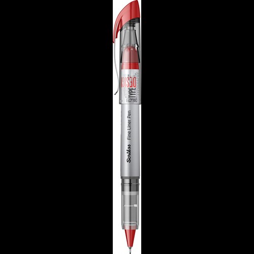 FL68 Fineliner Tükenmez Kalem 0.6 mm Kırmızı