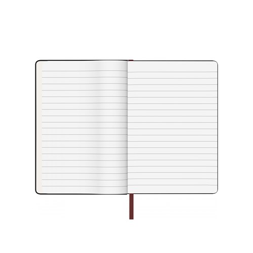  Production Defter Yatay Çizgili A6 Siyah