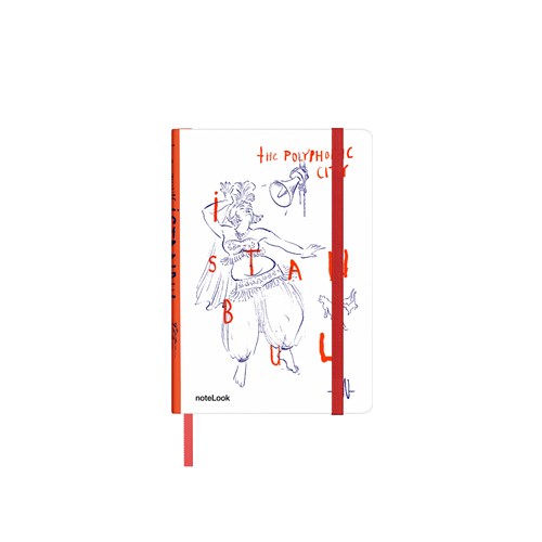  İstanbul Defter Çizgisiz A6 Dansöz