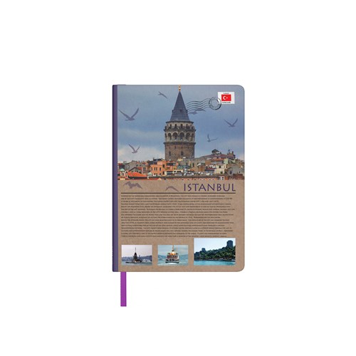  Travel Around Turkey Defter Çizgili A6 İstanbul