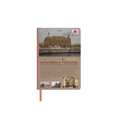  Travel Around Turkey Defter Çizgili A6 Haydarpaşa