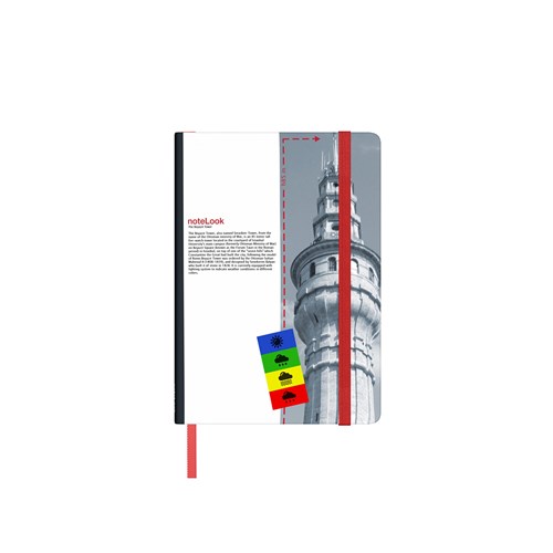 İstanbul Kuleler Defter Çizgisiz A6 Beyazıt
