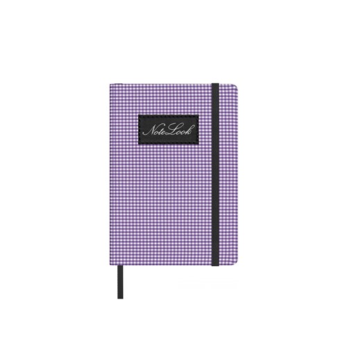  Cotton Defter Çizgili A6 Mor