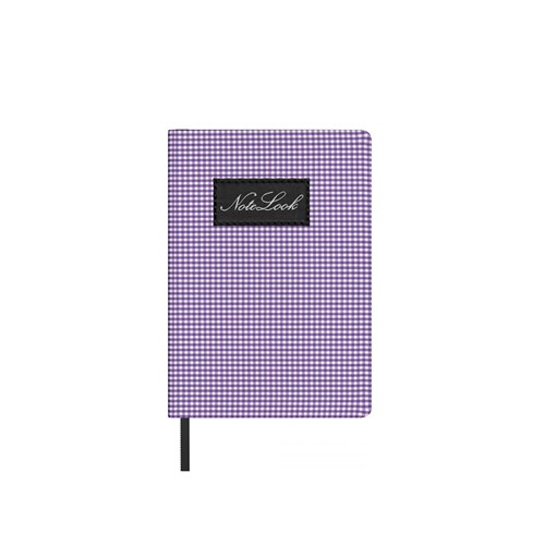  Cotton Defter Çizgili A6 Mor