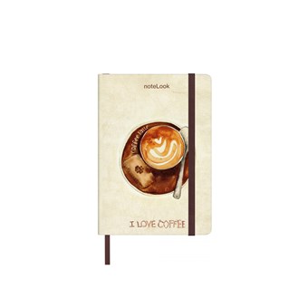  I Love Coffee Defter Çizgisiz A6 Latte