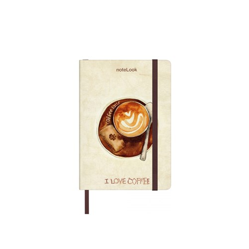  I Love Coffee Defter Çizgisiz A6 Latte