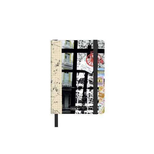 Şehir Haritasi Defter Çizgili A7