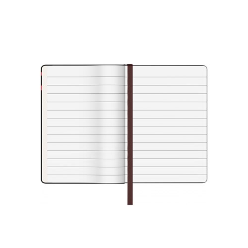  Production Defter Dikey Çizgili A7 Siyah