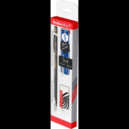 Track 3'lü Set Mekanik Kurşun Kalem 0.7 mm Altın Sarı