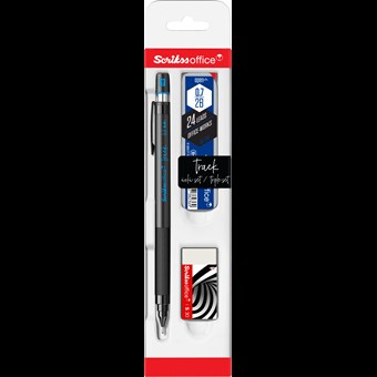 Track 3'lü Set Mekanik Kurşun Kalem 0.7 mm Mavi