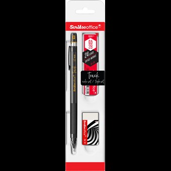 Track 3'lü Set Mekanik Kurşun Kalem 0.5 mm Altın Sarı