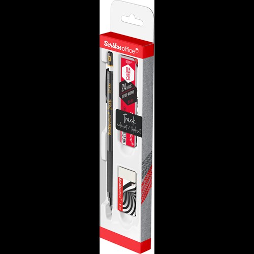 Track 3'lü Set Mekanik Kurşun Kalem 0.5 mm Altın Sarı