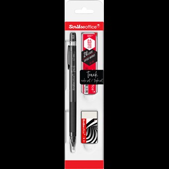 Track 3'lü Set Mekanik Kurşun Kalem 0.5 mm Gri