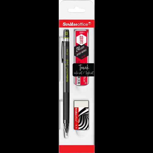 Track 3'lü Set Mekanik Kurşun Kalem 0.5 mm Yeşil