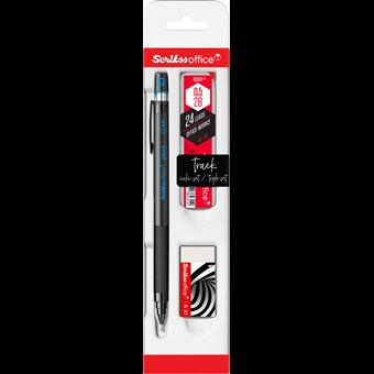 Track 3'lü Set Mekanik Kurşun Kalem 0.5 mm Mavi