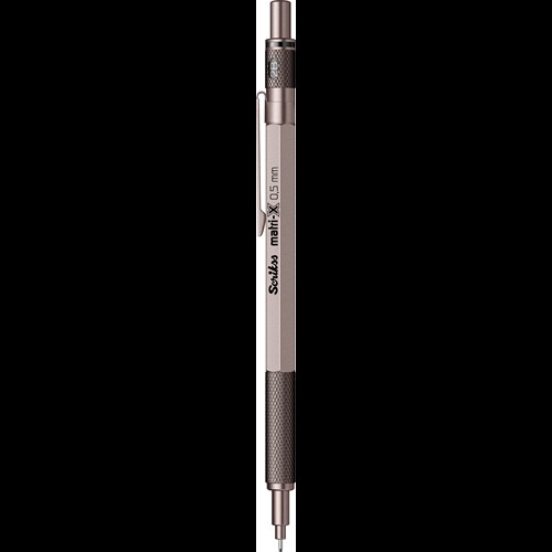 Matri-X Mekanik Kurşun Kalem 0.5 Mm Metalik Gri