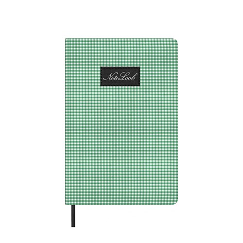  Cotton Defter Çizgili A5 Yeşil