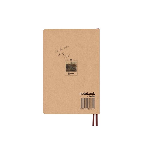 Kraft Defter Çizgisiz B6 Bisiklet