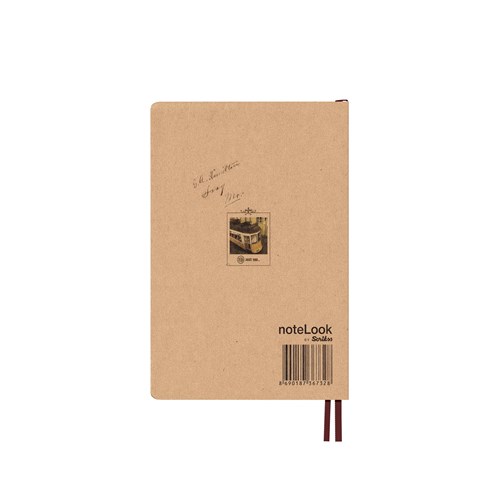 Kraft Defter Çizgisiz B6 Tren