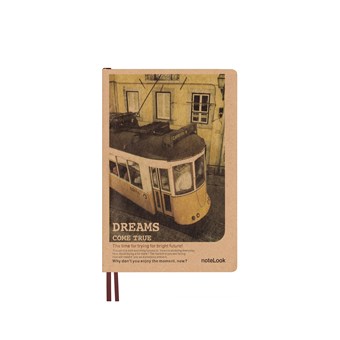 Kraft Defter Çizgisiz B6 Tren