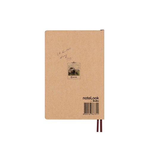 Kraft Defter Çizgisiz B6 Araba