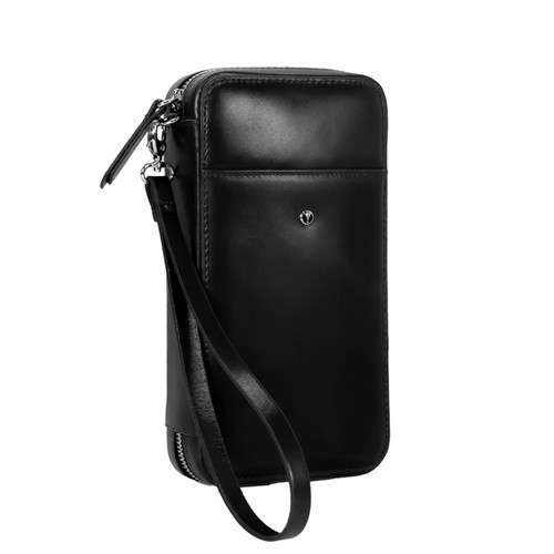 DR 2010-1 Hakiki Deri El Çantasi Siyah