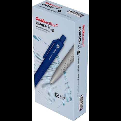 Grid-X Mekanik Kurşun Kalem 0.5 mm Lacivert 12'li Kutu