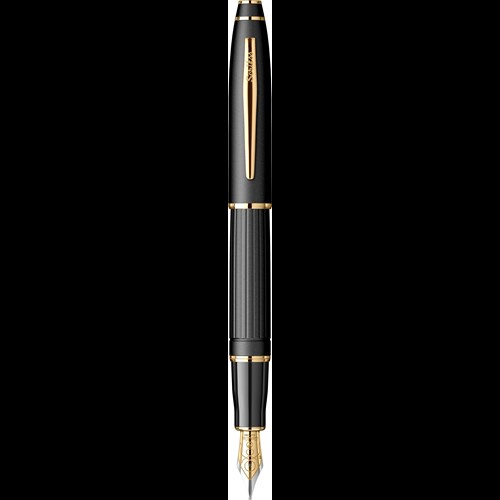 Noble 350 Dolma Kalem  M uç Mat Siyah Altın