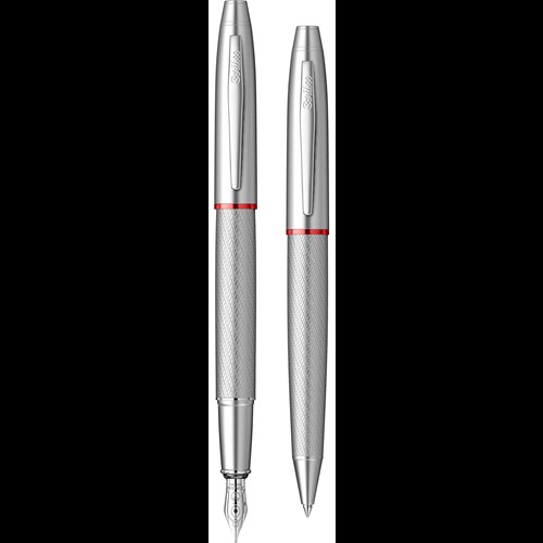Noble 35 Dolma Kalem & Tükenmez Kalem Takım M Uç Mat Gri