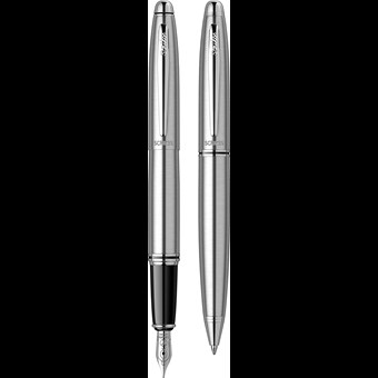 Knight 88 Dolma Kalem & Tükenmez Kalem Takım M Uç Krom