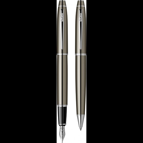 Noble 35 Dolma Kalem - Tükenmez Kalem Takım  Titanyum M Uç