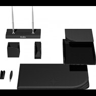  Sümen Takımı Deluxe Hakiki Deri Siyah Ürün görseli