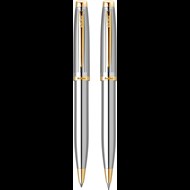  Oscar 39 Tükenmez - Mekanik Kurşun Kalem Takım Krom Altın Ürün görseli