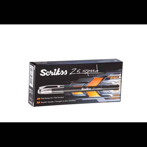 Speed Jel Tükenmez Kalem 0.5 mm Siyah 12'li Kutu