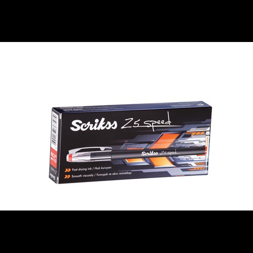 Speed Jel Tükenmez Kalem 0.5 mm Kırmızı 12'li Kutu