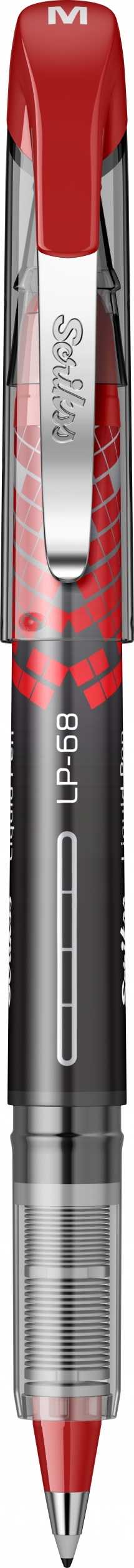 LP68 Likid Tükenmez Kalem 0.7 mm Kırmızı | Scrikss