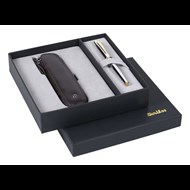 DR221 Hediyelik Set Roller 39 Oscar Gold Krom & Deri Tekli Kalem Kılıfı Kahverengi Ürün görseli