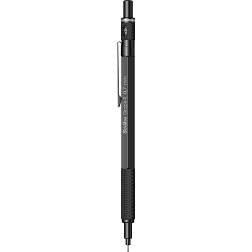  Graph-X Mekanik Kurşun Kalem 0.7 mm Mat Siyah