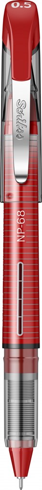  NP68 İğne Uçlu Tükenmez Kalem 0.5 mm Kırmızı Ürün görseli