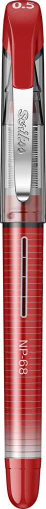 NP68 İğne Uçlu Tükenmez Kalem 0.5 mm Kırmızı 12'li Kutu Ürün görseli