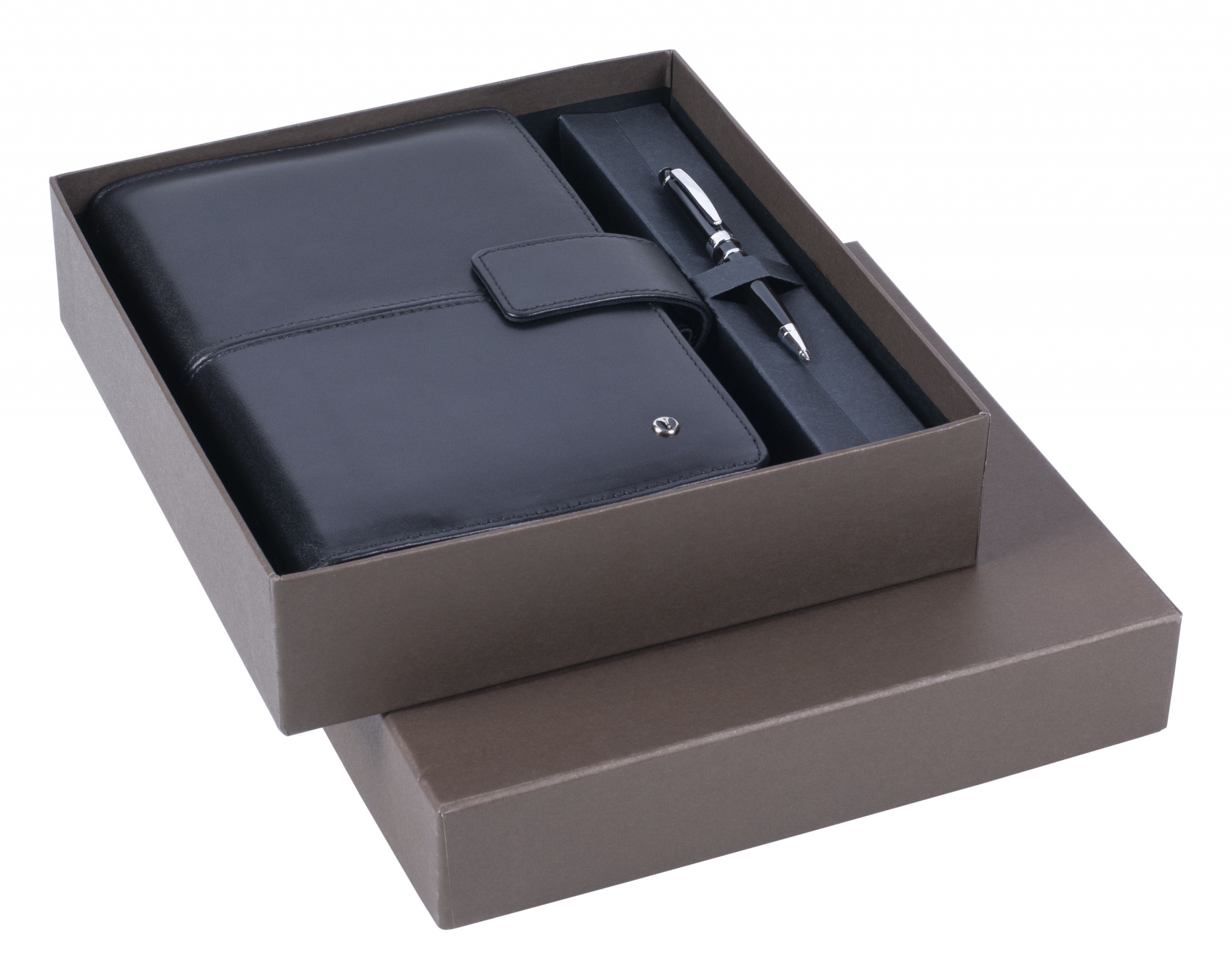 DR3201-1 Soft Deri Siyah Medium Ajanda | Scrikss