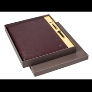  DR8113-3 Portföy - Tablet Kılıfı Bordo & 599 Touch Pen Tükenmez Kalem Siyah Ürün görseli
