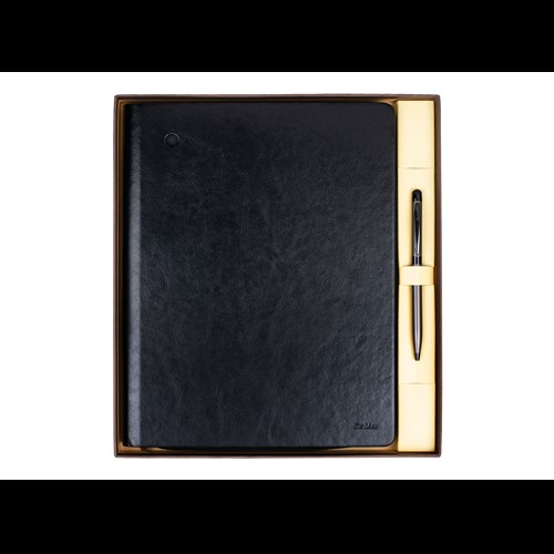  SD 500-1- Portföy -Tablet Kılıfı Oxford & 599 Touch Pen Tükenmez Kalem Siyah