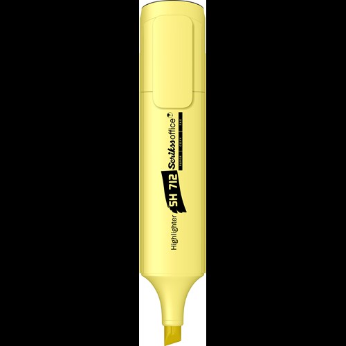 SH712 Fosforlu Kalem Pastel Sarı 12'li Kutu