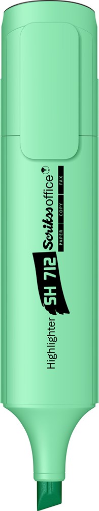  SH712 Fosforlu Kalem 12'li Kutu Pastel Yeşil Ürün görseli