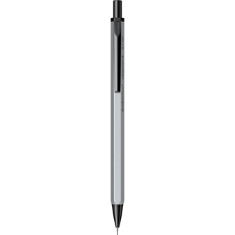  Hexagon-R Mekanik Kurşun Kalem 0.7 mm 12'li Kutu Gümüş