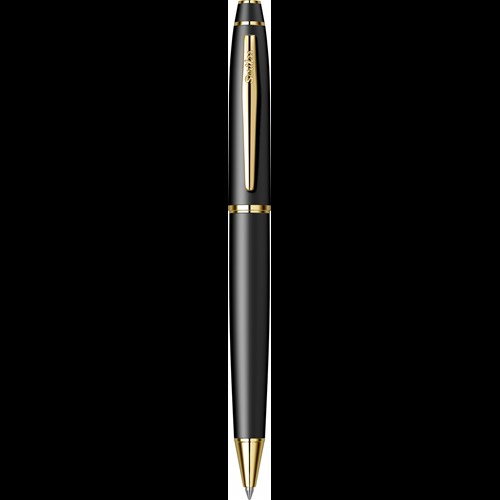  Noble 35 Tükenmez Kalem Mat Siyah Altın