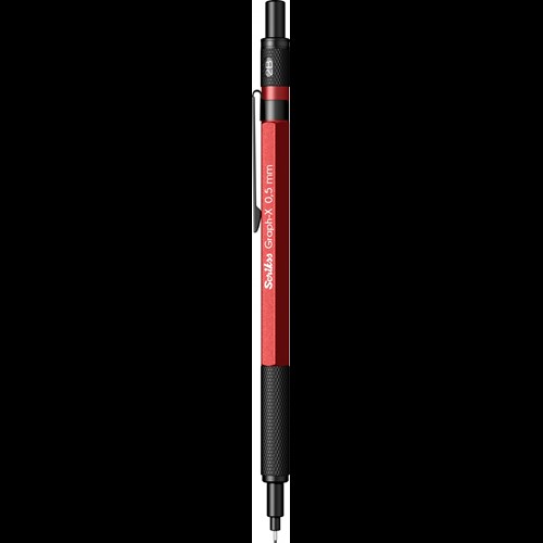  Graph-X Mekanik Kurşun Kalem 0.5 mm Kırmızı
