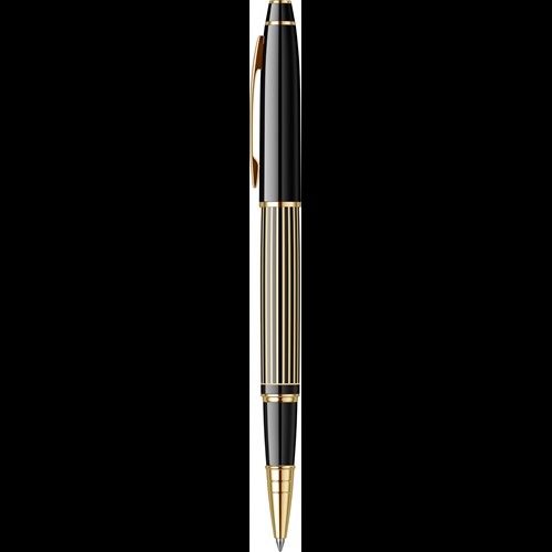 Noble 35L Roller Kalem Çizgi Desenli Siyah Altın
