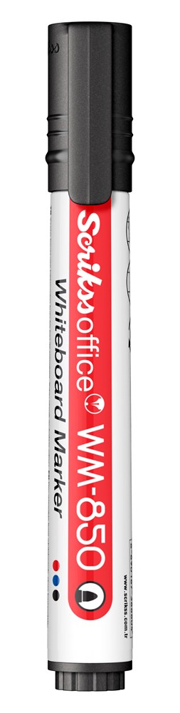 WM850 Doldurulabilir Whiteboard Markör Siyah Ürün görseli